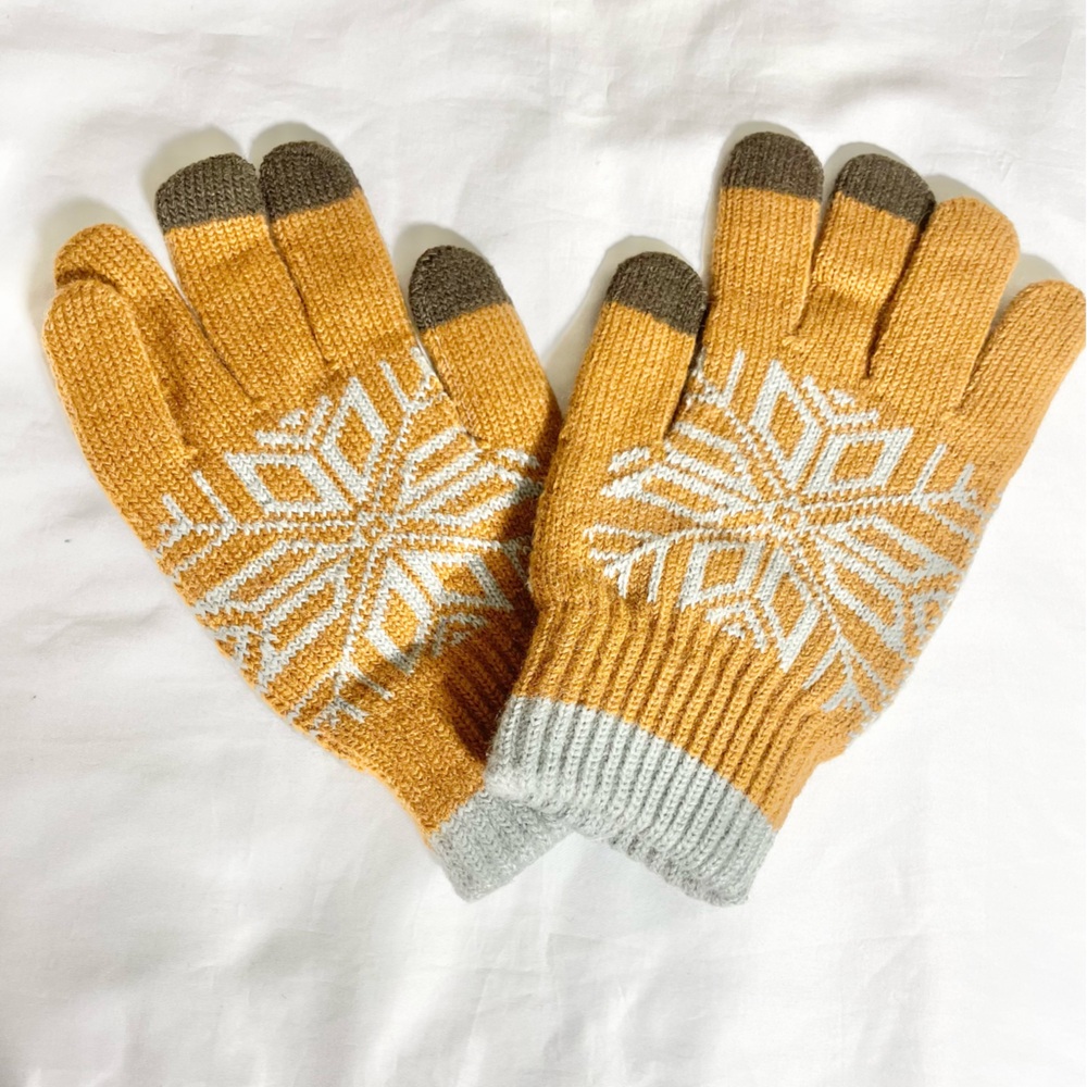 Sz Large Long Keeper Winter Touchscreen Glove for Women Men Anti-Slip Knit Warm